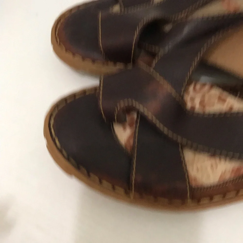 Born Brown Leather Sandals Men’s Size 10